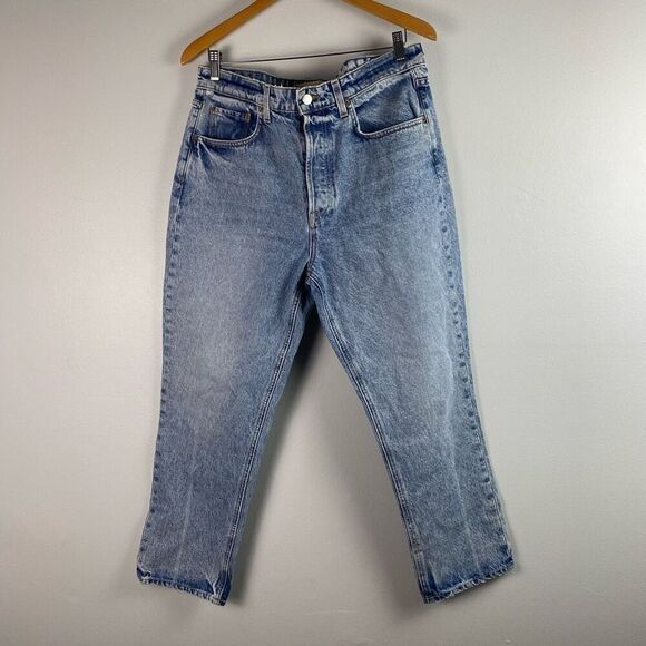 GRLFRND Karolina High Rise Straight Crop in Queens - Picture 5 of 12